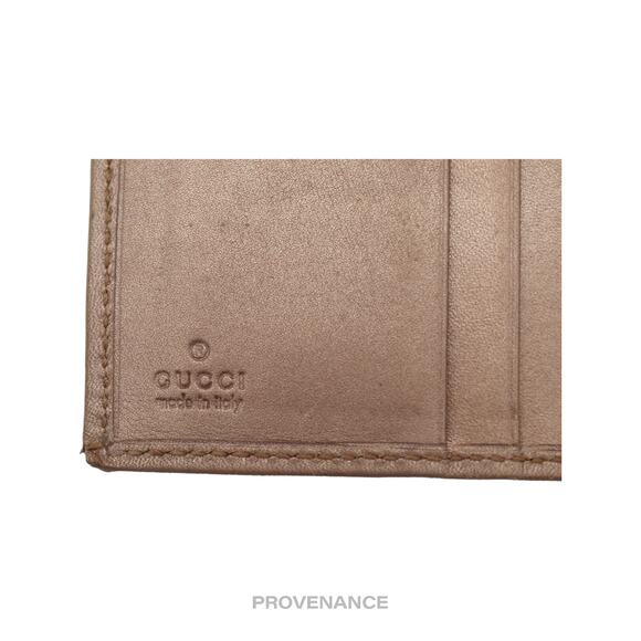 🔴 Gucci GG Canvas Heart Pocket Organizer Wallet - Blush - Picture 3 of 7